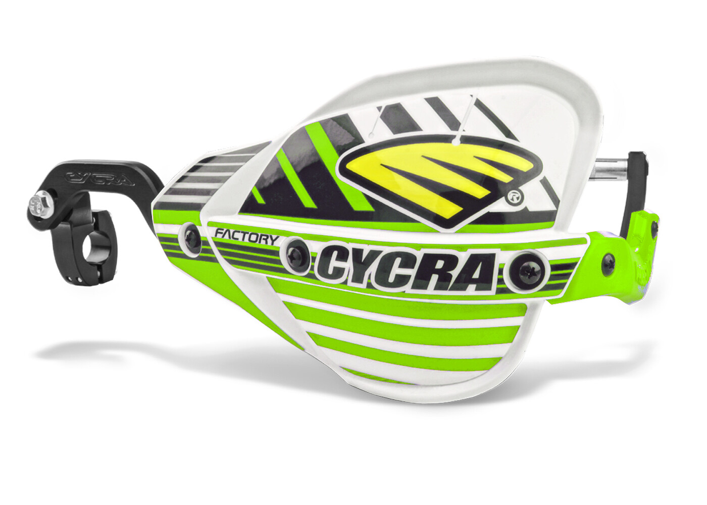 Factory Pro Bend CRM Racer Pack:  7/8 Clamps: Green